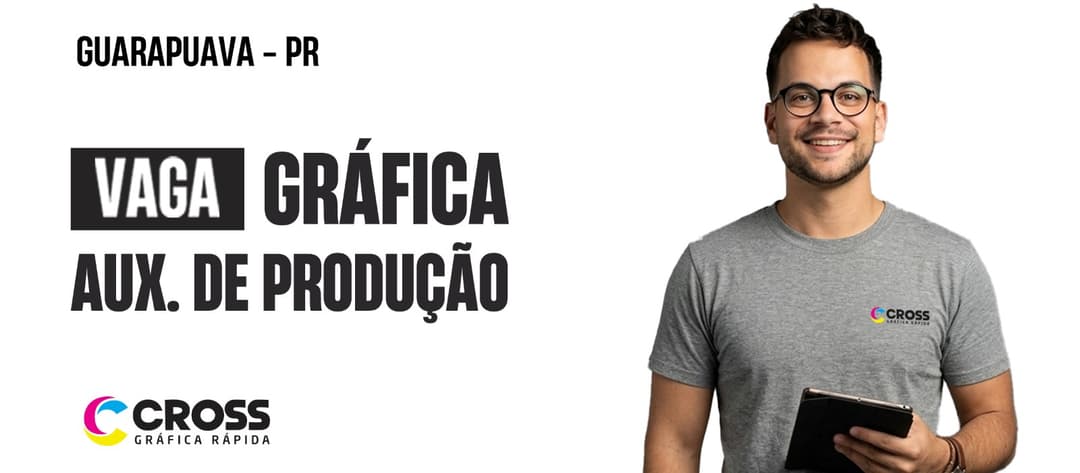 Auxiliar de Produção Gráfica